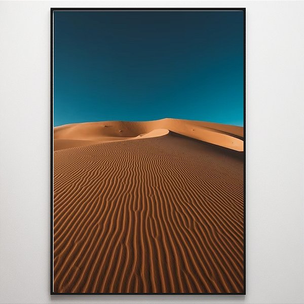 Quadro Decorativo montanhas no deserto. Coleção Assinada: Tamires Marques.