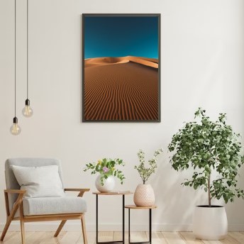 Quadro Decorativo montanhas no deserto. Coleção Assinada: Tamires Marques.