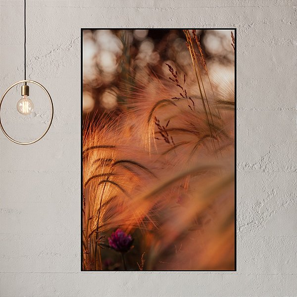 Quadro decorativo Flores. Coleção assinada: Tamires Marques.