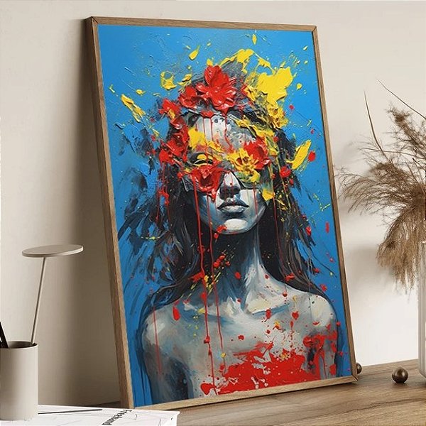 Quadro Decorativo Figurativo. Artista: Daniel Stanislauskas