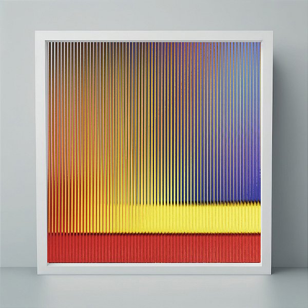 Quadro com Arte Exclusiva para coleção Colorful