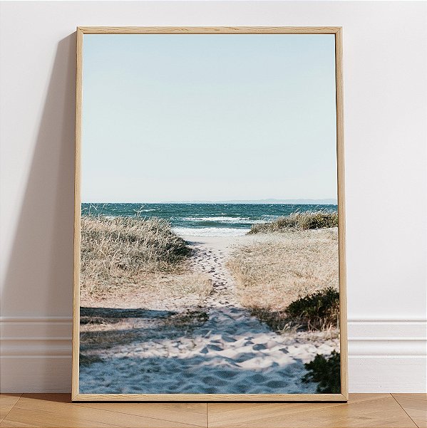 Quadro Decorativo Caminho para o Mar
