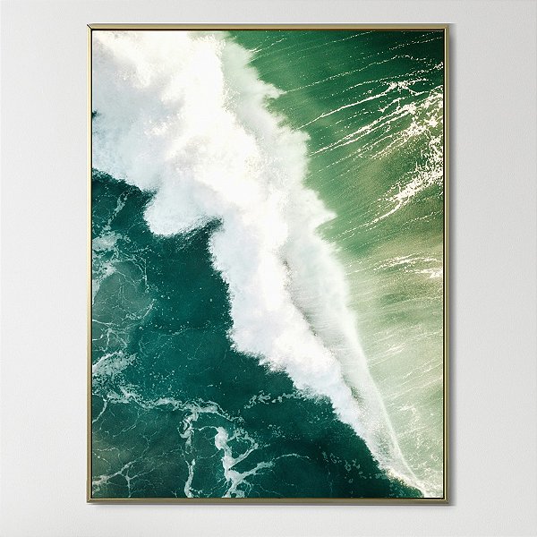 Quadro Decorativo Arte verde sublime