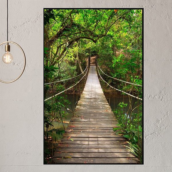 Quadro decorativo Árvore a caminho da praia.