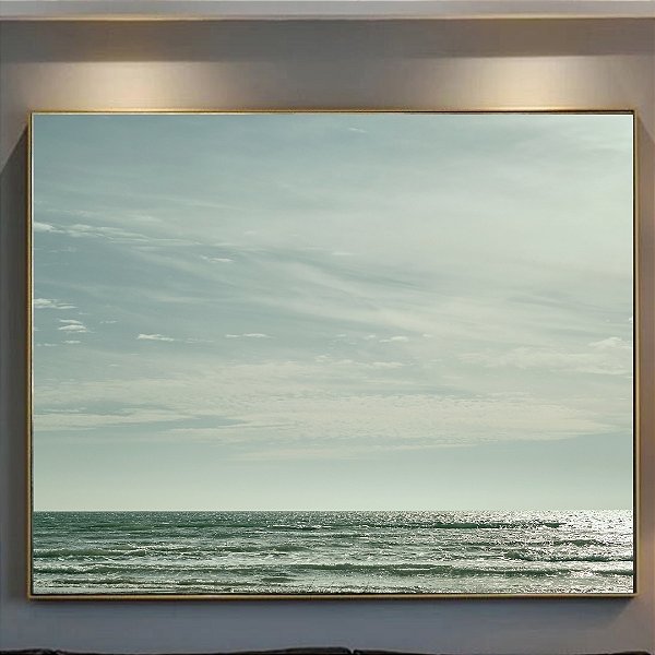 Quadro Decorativo Abstrato Mar.