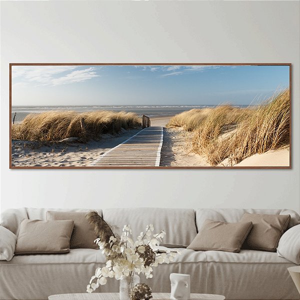 Quadro decorativo Caminho para a praia.