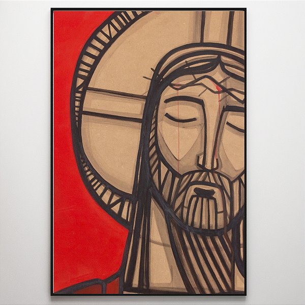 Quadro Decorativo Jesus Crucificado.
