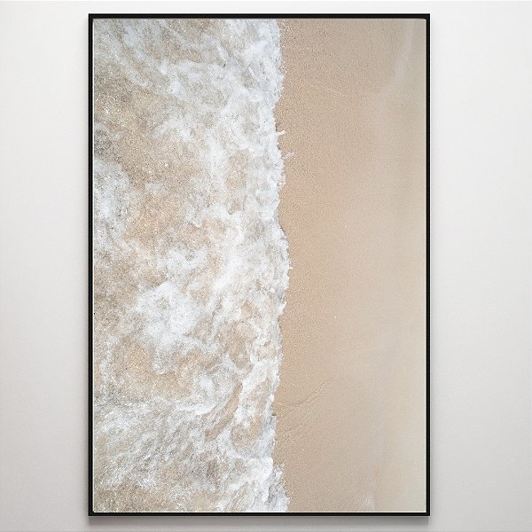 Quadro Decorativo Elemento Água  e Terra. Coleção Assinada: Liliane Oliveira