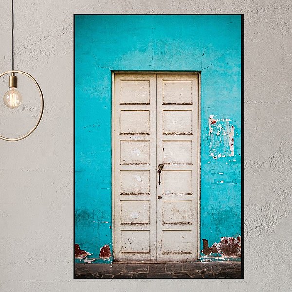 Quadro Decorativo Fotografia Porta. Artista: Lu Oliari