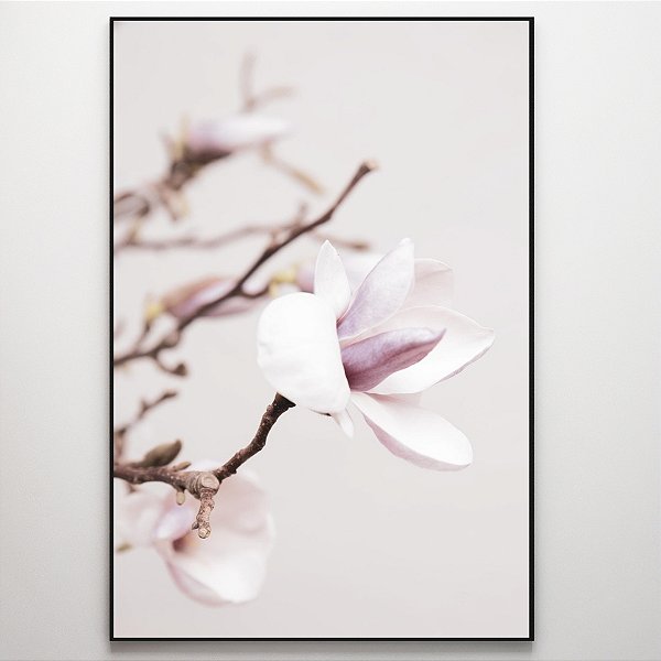 Quadro Decorativo Flores rosas.