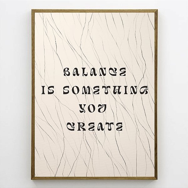 Quadro Decorativo Frase.