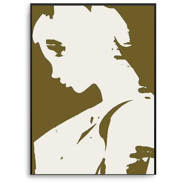 Quadro Decorativo Figurativo abstrato.