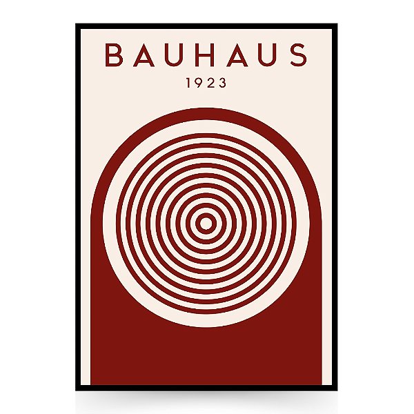 Quadro Decorativo Coleção Bauhaus