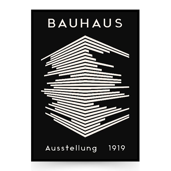 Quadro Decorativo Coleção Bauhaus