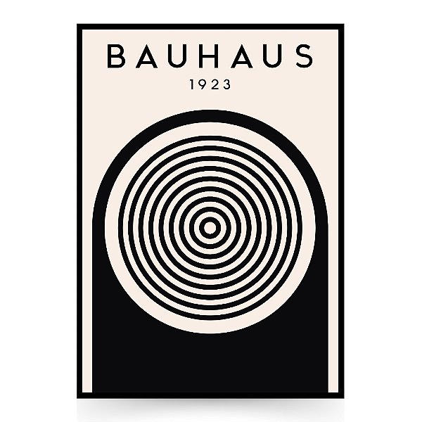 Quadro Decorativo Coleção Bauhaus