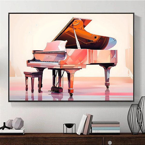 Quadro Decorativo Instrumento musical.