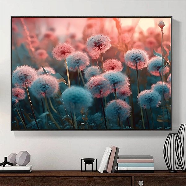 Quadro Decorativo Dente de leão.