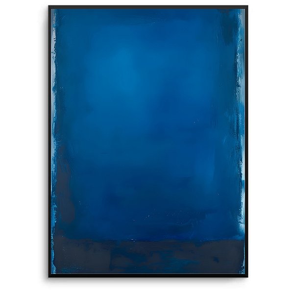 Quadro com Arte Exclusiva para coleção Colorful Azul.