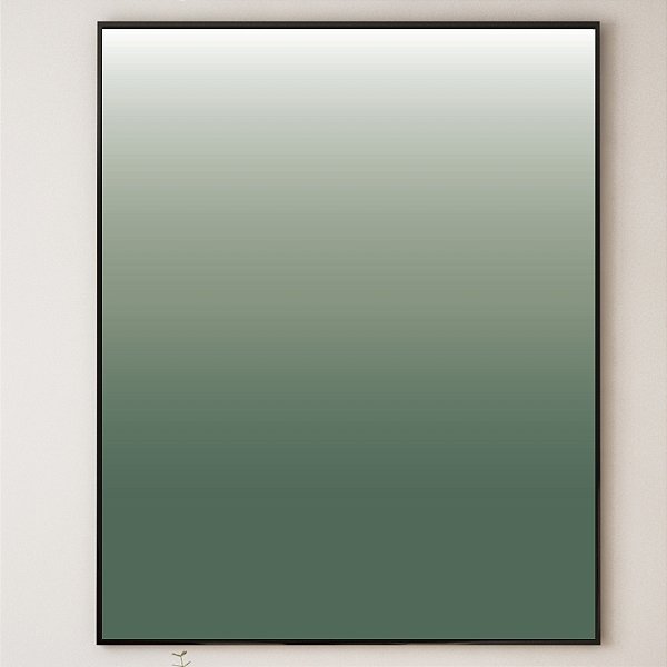 Quadro Decorativo Abstrato Verde. Coleção: Juliana Bambini