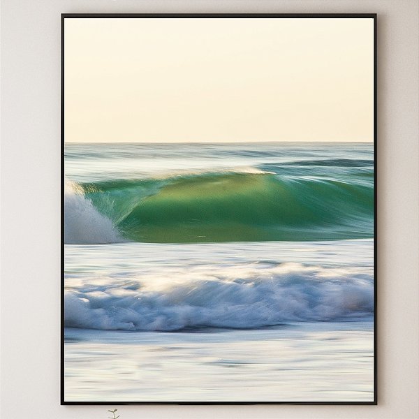 Quadro Decorativo Onda do mar. Coleção: Juliana Bambini