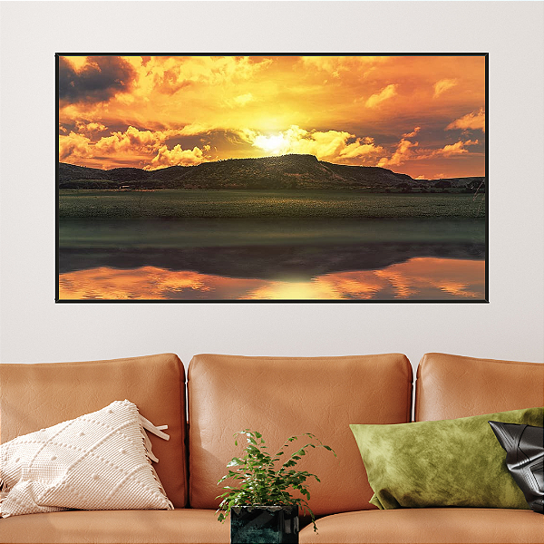 Chapada dos Veadeiros - Quadro Decorativo Natureza Céu Ensolarado. Coleção Assinada: Giovanna Gogosz