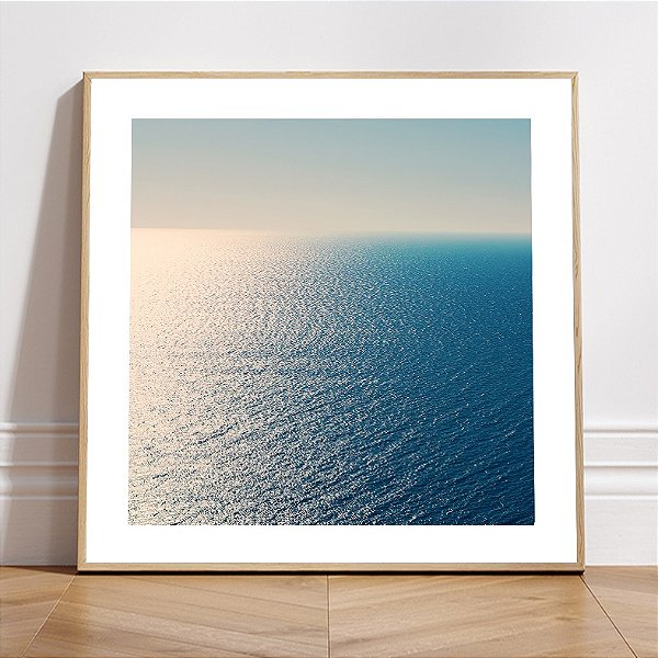 Quadro decorativo mar. Coleção Assinada: Paola Cury