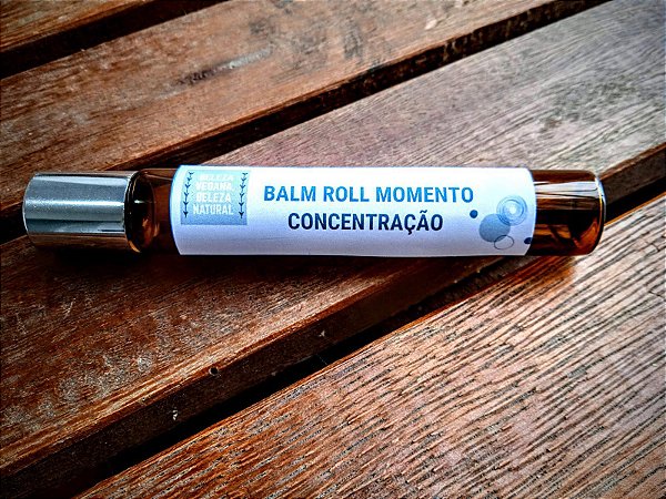 Balm Roll On Aromaterapia: Momento Concentração