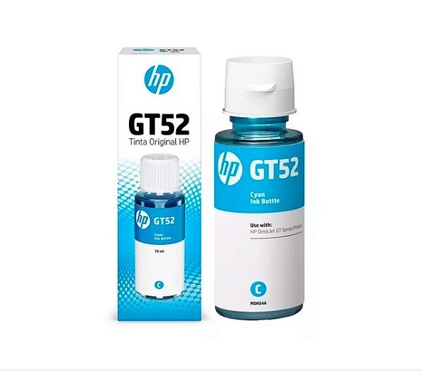 TINTA HP GT52  M0H54AL CIANO | ORIGINAL 70ML