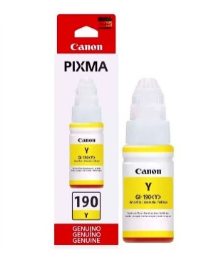 TINTA CANON GI-190Y AMARELO | 70ML