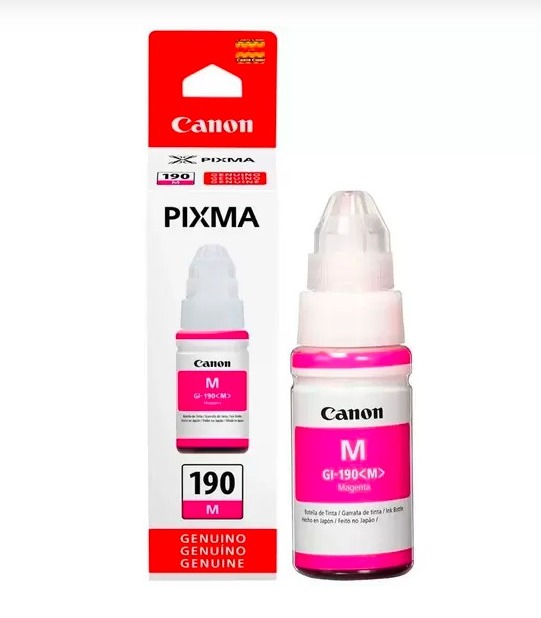TINTA CANON GI-190M MAGENTA | ORIGINAL 70ML