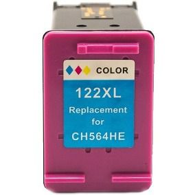 Cartucho de Tinta Compatível com HP 122XL CH564HB Colorido 13ml