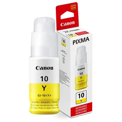 Tinta Canon GI-10Y Amarelo | Original 70ml