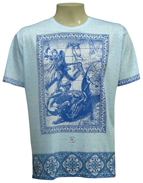 Camiseta - São Jorge Azulejo