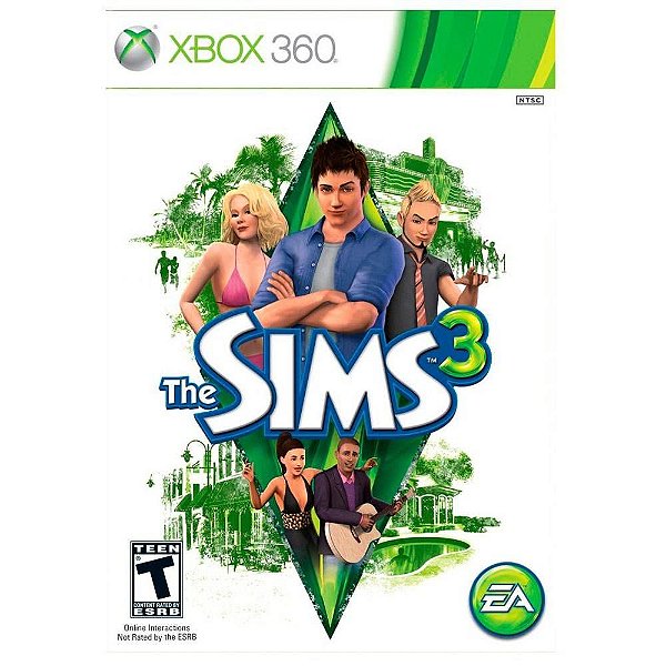 Jogo Xbox 360 - The Sims 3 - FG Games - Aqui as Novidades chegam Primeiro!
