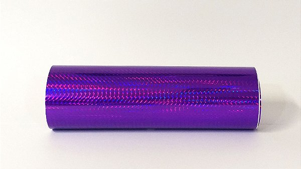 Rolo adesivo Starfix Holográfico Violeta - Formato 20cm x 1metro