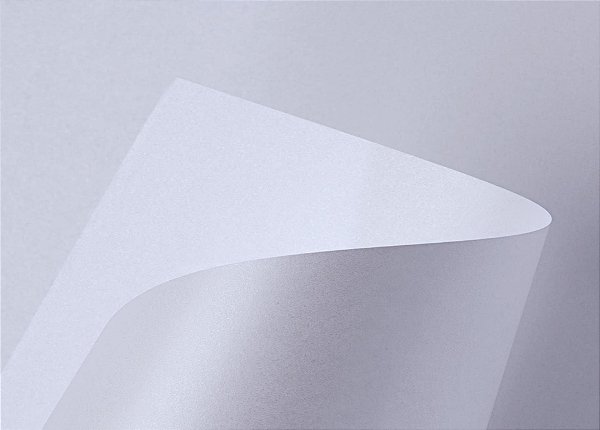 Resma Sirio Pearl Ice White 300g/m² - 72x102cm com 100 folhas