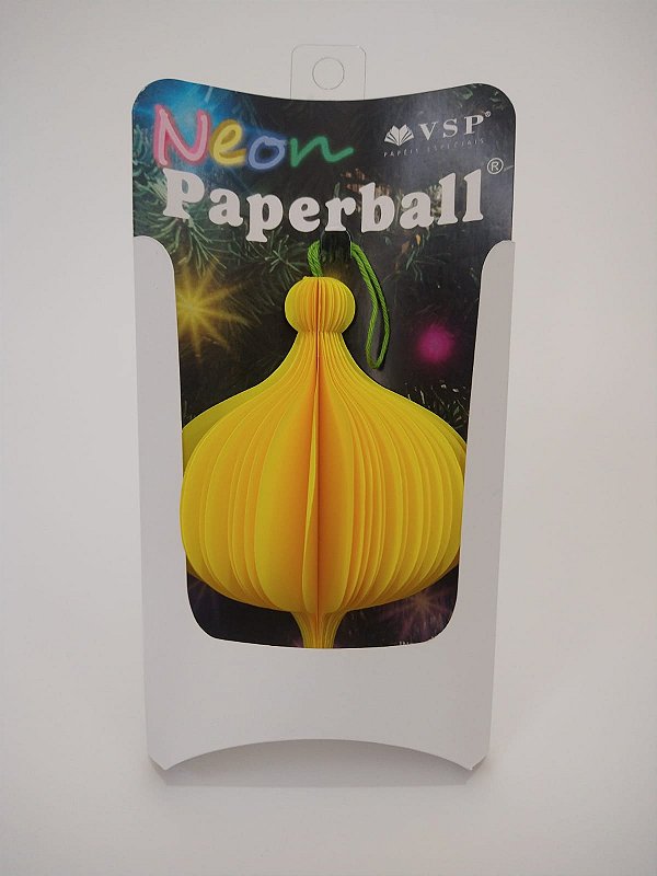 Paper Ball Amarelo - Modelo C