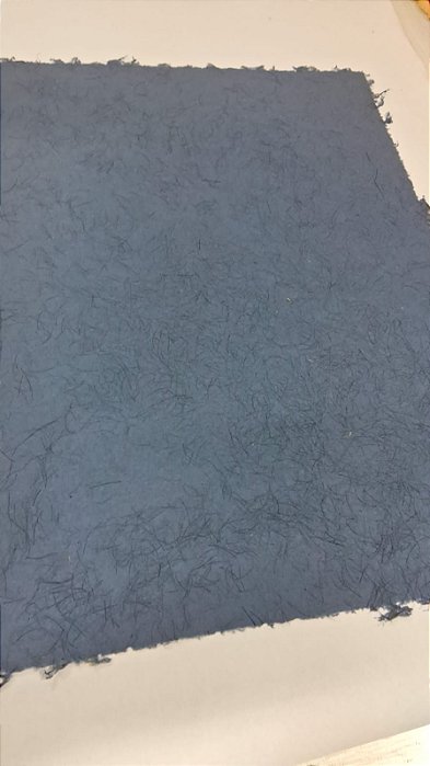 Papel Artesanal Sobrepapel Azul - Formato 50x70cm