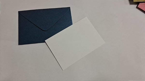 Envelopes visita Relux Galáxia + Cartão Branco com 10 envelopes