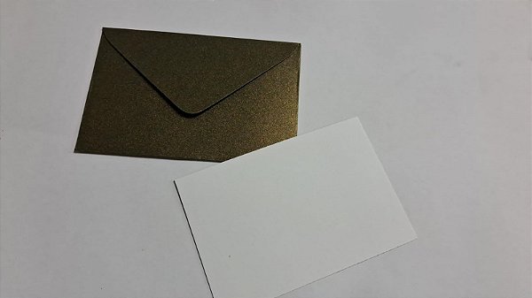 Envelopes visita Relux Antique + Cartão Branco com 10 envelopes
