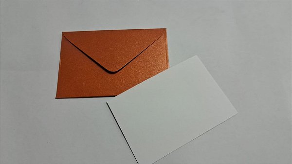 Envelopes visita Relux Rosé + Cartão Branco com 10 envelopes