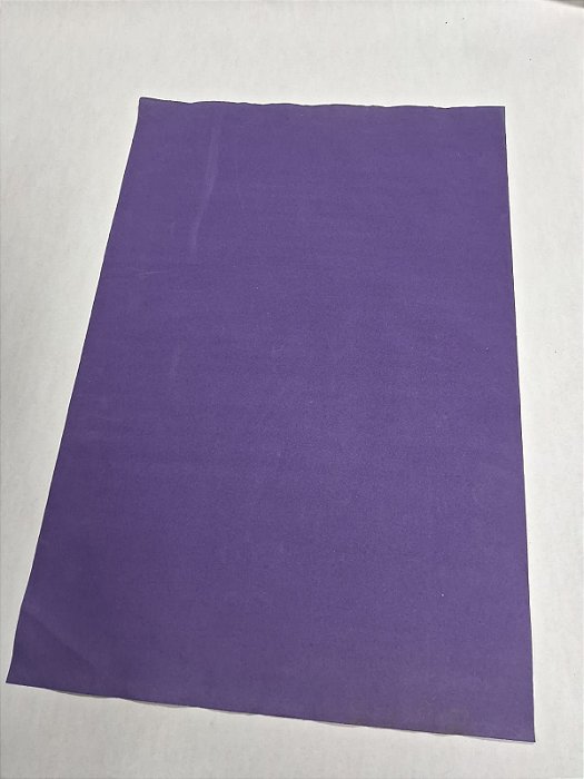 Papel Camurça Violeta V1 40x60cm com 10 folhas