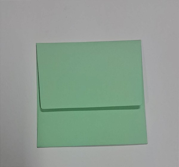 Envelope 10x10 color plus Tahiti 180g c/ 10 unidades