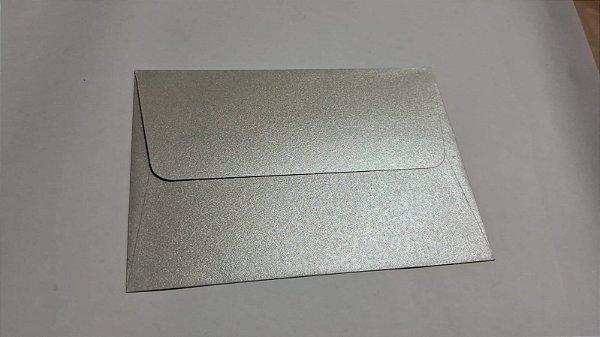 Envelope carta  lapela reta  Relux Aluminium 120g c/ 10un
