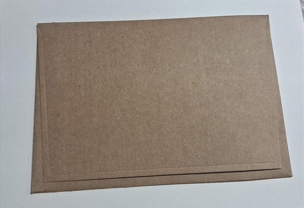 Envelopes modelo Vernissage Kraft 240g com 10 envelopes