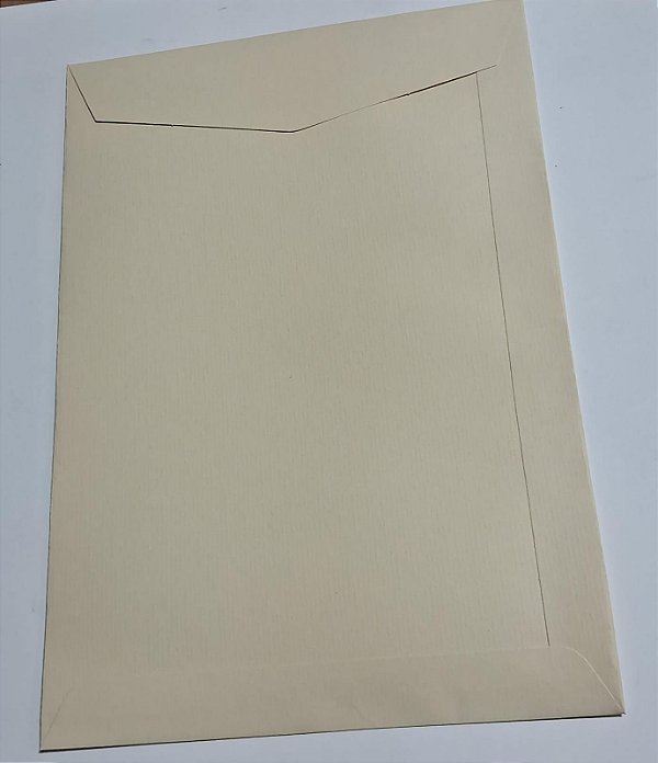 ENVELOPE MEIO SACO 250X17,5 VERGE BERILO 120G C/ 10UN