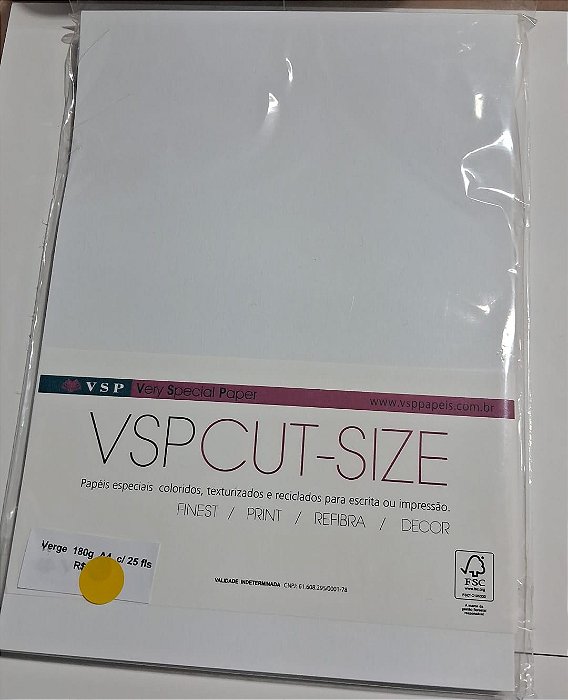 PAPEL A4  210X297 VERGE DIAMANTE  180G C/ 25FLS