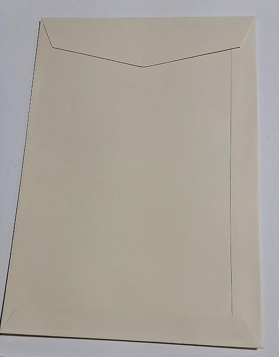ENVELOPE MEIO SACO 250X175 COLOR PLUS MARFIM 120G C/ 10 UN