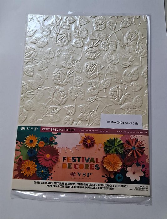 PAPEL A4 210X297 TX MAX ROSAS MAJORCA 240G