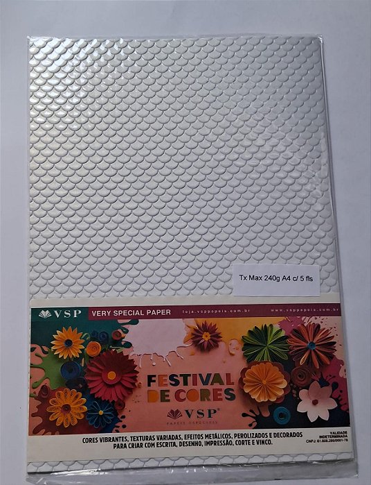 PAPEL A4 210X297 TX MAX ESCAMAS ICE GOLD 200G